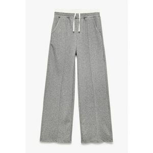 Pantaloni cu croiala ampla - dungi si talie ajustabila imagine