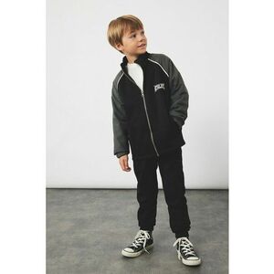 Bluza de trening cu design text si fermoar imagine