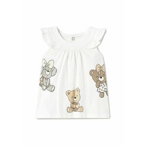 Rochie fete 1852 - Bumbac/Elastan - Alb imagine