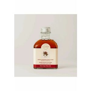 Spuma delicata de baie si dus cu ulei esential de Trandafir fara sls - fara parfumuri sintetice - fara coloranti - 195 ml imagine