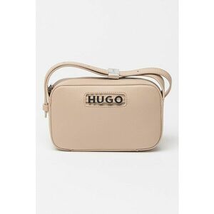 Geanta crossbody de piele ecologica cu aplicatie logo metalica Mel 2.0 imagine