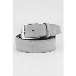 Curea de piele intoarsa cu catarama metalica imagine