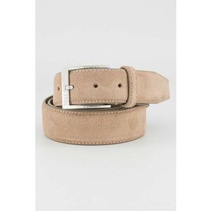 Curea de piele intoarsa cu catarama metalica imagine