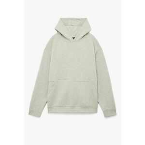 Hanorac din amestec de bumbac cu maneci cazute imagine