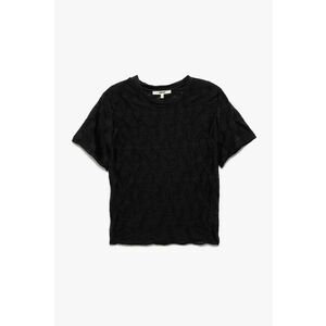 Tricou crop texturat imagine