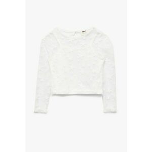 Bluza cu model cu stea si aspect 2in1 imagine