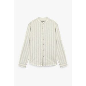 Camasa din bumbac cu model in dungi imagine