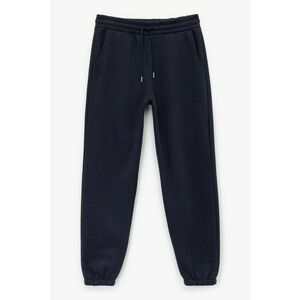 Pantaloni din amestec de bumbac cu snururi imagine