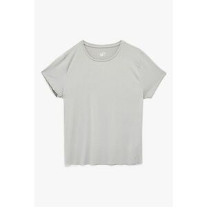 Tricou uni cu croiala lejera imagine