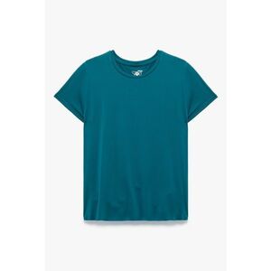 Tricou uni cu croiala lejera imagine