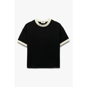 Tricou cu garnituri contrastante imagine