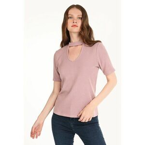 Tricou scurt cu decupaje imagine