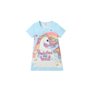 Rochie Fete Unicorn Real imagine