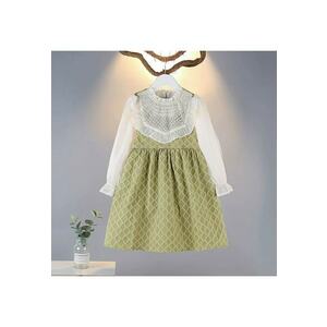 Rochita Verde Fetite cu Broderie imagine