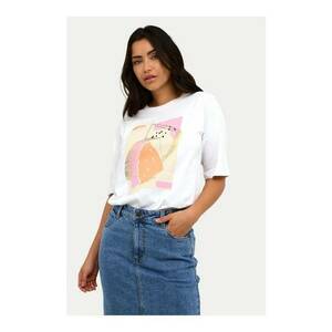 Tricou dama - 369452 - Alb - Bumbac - imagine