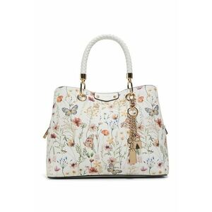 Geanta tote de piele ecologica cu accesoriu metalic detasabil Lothycan imagine