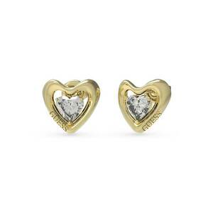 Cercei din otel inoxidabil in forma de inima cu tija imagine