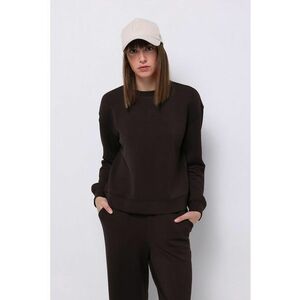 Bluza de trening cu decolteu la baza gatului - din amestec de modal imagine