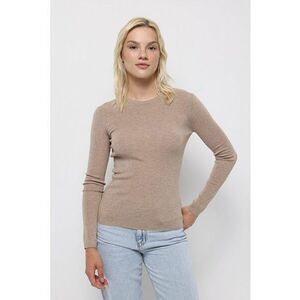 Pulover slim fit tricotat fin imagine