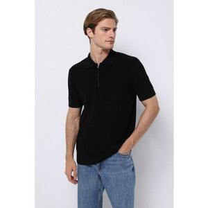 Pulover regular fit cu maneci scurte imagine