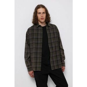 Camasa in carouri cu guler ascutit imagine