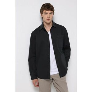 Camasa relaxed fit cu buzunar pe piept imagine