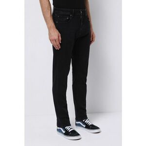 Blugi regular fit cu model cu buzunare imagine