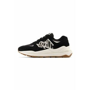 Pantofi sport din piele intoarsa cu detaliu logo 57/40 imagine