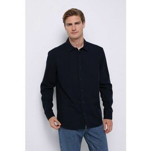 Camasa regular fit cu guler ascutit imagine