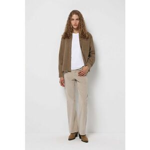 Pantaloni bootcut cu talie medie imagine