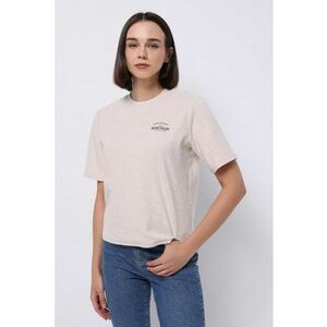 Tricou uni din amestec de bumbac imagine