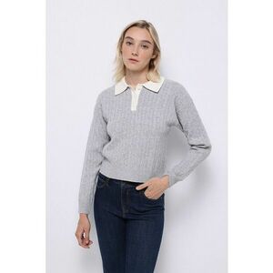 Pulover cu maneci cazute imagine