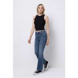 Blugi bootcut cu talie inalta imagine