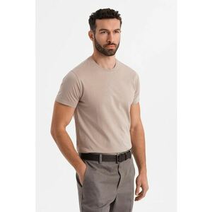 Tricou uni cu decolteu la baza gatului imagine