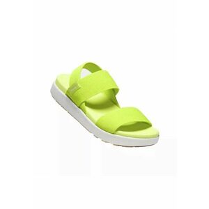 Sandale dama model Elle Backstrap - constructie ultrausoara - talpa din spuma EVA - galben - plastic imagine