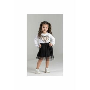 Bluza din bumbac cu imprimeu pentru fete imagine