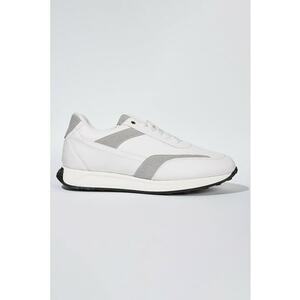 Pantofi sport cu detalii de piele intoarsa ecologica imagine