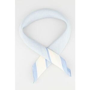 Esarfa de matase cu logo imagine