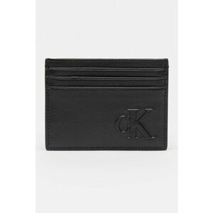 Portcart de piele cu logo stantat imagine