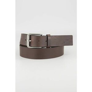 Curea de piele cu catarama metalica imagine