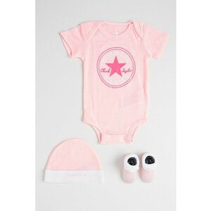 Set de body-uri - botosei si caciula cu logo - 3 piese imagine