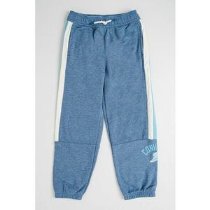 Pantaloni de trening cu logo si snur imagine