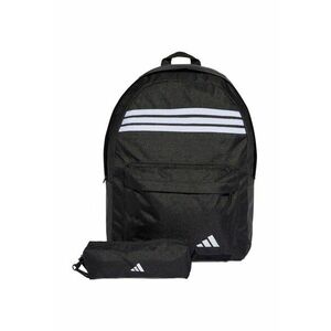 Rucsac Classic Horizontal 3-Stripes New Logo - negru - 44x36x15 cm imagine