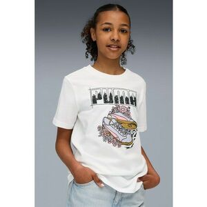 Tricou cu logo si imprimeu grafic imagine