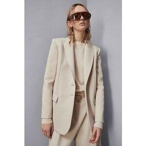 Sacou supradimensionat la un singur rând de nasturi imagine