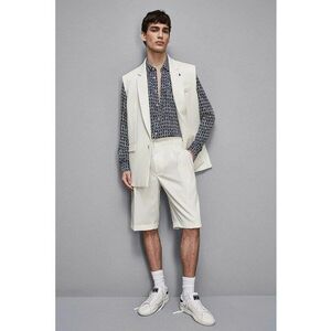 Sacou regular fit cu închidere la un singur rând de nasturi PP7 imagine