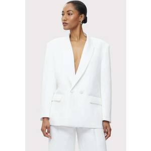 Sacou regular fit cu inchidere la un singur rand de nasturi imagine