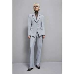 Sacou cambrat - slim fit - cu umeri supradimensionati imagine