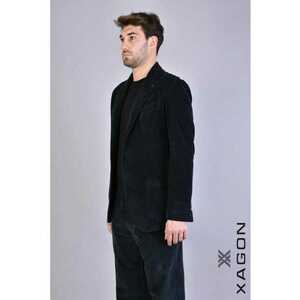 Sacou regular fit cu închidere la un singur rând de nasturi imagine