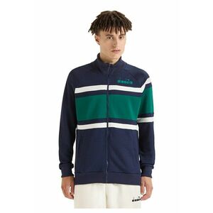 Bluzon din bumbac cu model colorblock imagine